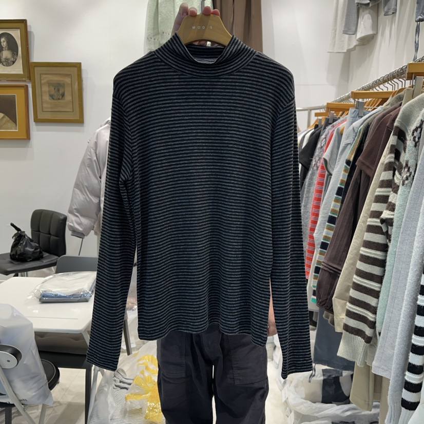 MODS-Q東大門㊣實拍女士新品真品職業時尚推薦25秋冬長袖T恤MODS-Q長袖T恤圖色4