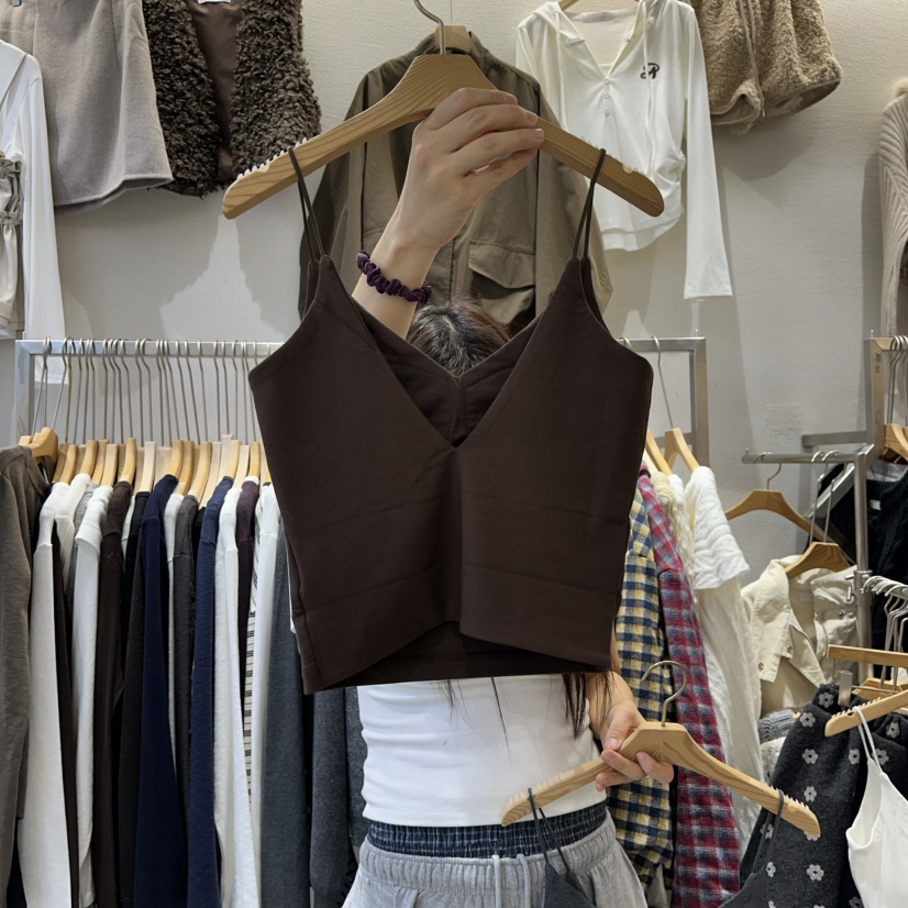 HIPTIQUE東大門㊣直郵女裝新品推薦職業熱賣休閑25秋冬吊帶背心HIPTIQUE吊帶/背心