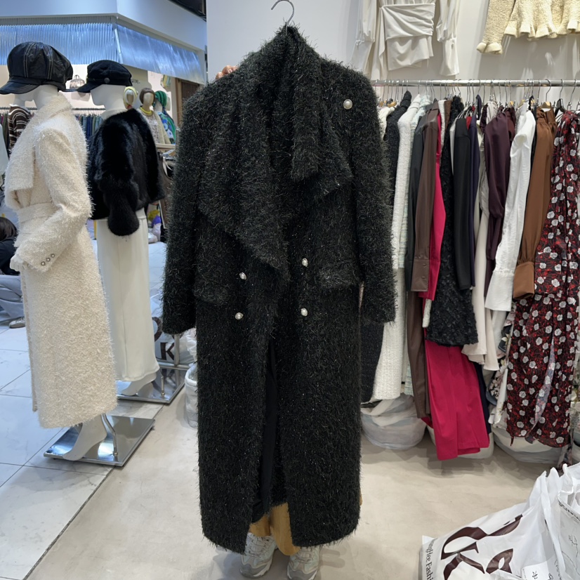 SENSIBLE-S韓國代購㊣女士新款推薦熱賣真品休閑中長款大衣SENSIBLE中長款大衣圖色2