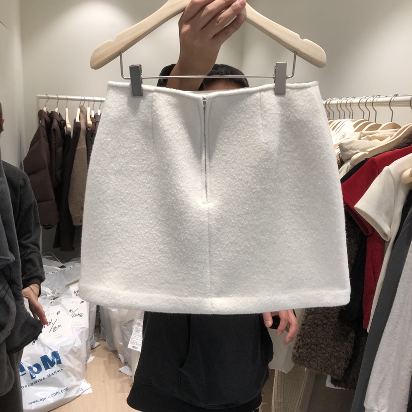 LIFFEY東大門㊣代購女士新款真品人氣時尚職業推薦短裙羊毛LIFFEY短裙