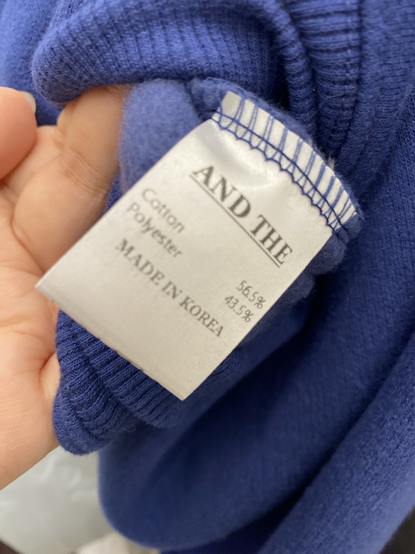 AND THE東大門㊣直郵女裝新款推薦25秋冬時尚熱賣職業衛衣AND THE衛衣