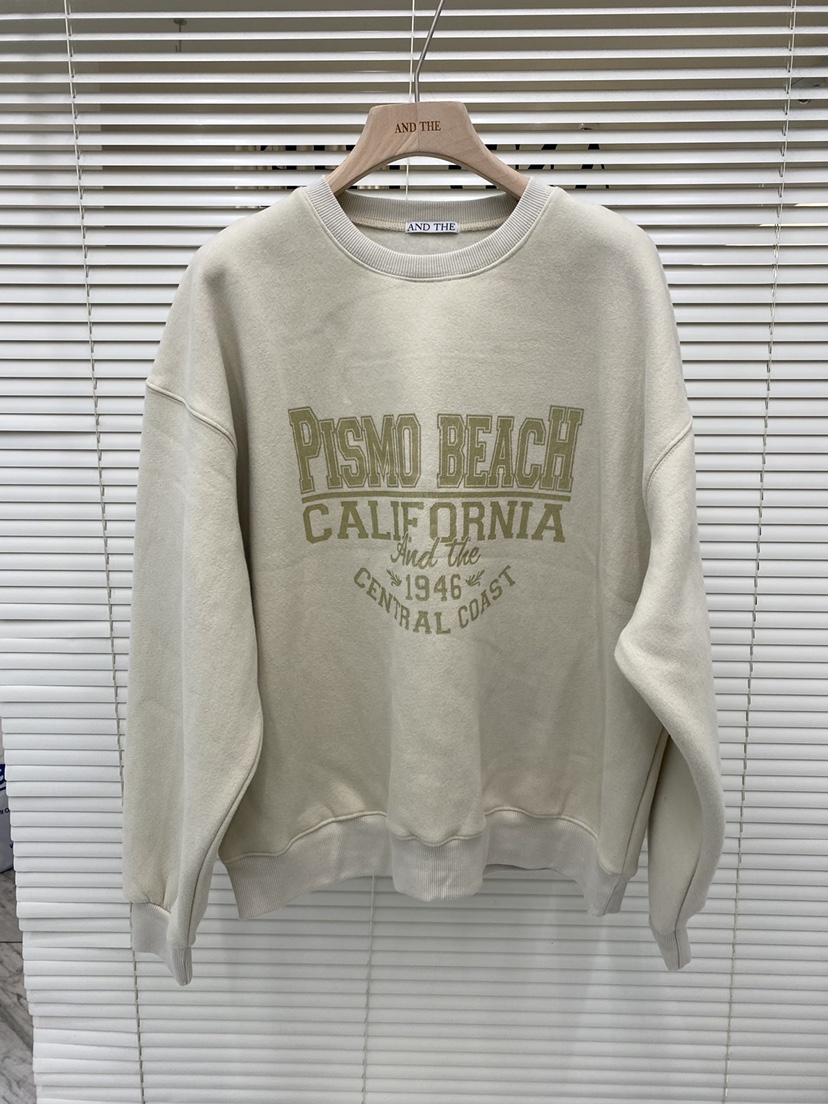 AND THE東大門㊣直郵女裝新款推薦25秋冬時尚熱賣職業衛衣AND THE衛衣圖色5