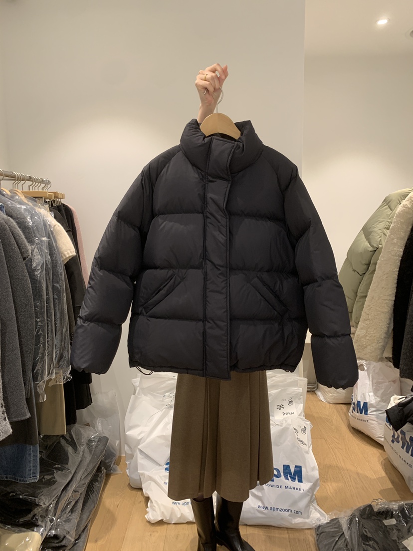 OUR-A東大門㊣直郵女士新款25秋冬時尚人氣熱賣短款羽絨服OUR/NOVAE短款羽絨服圖色1