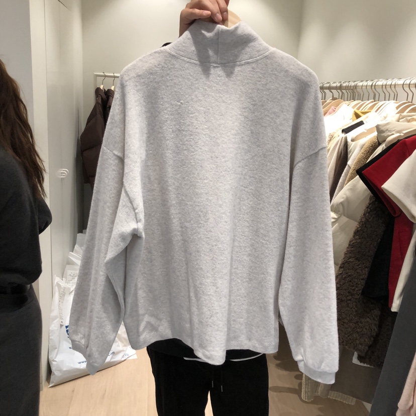 LIFFEY韓國直郵㊣女裝新品熱賣真品休閑人氣推薦長袖T恤安哥拉LIFFEY長袖T恤