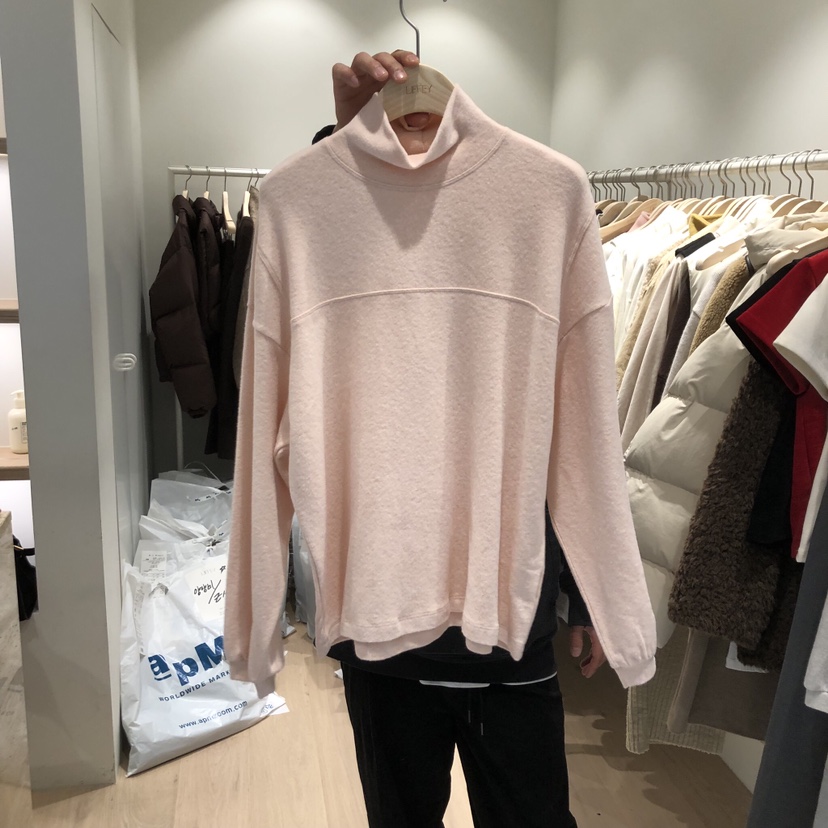 LIFFEY韓國直郵㊣女裝新品熱賣真品休閑人氣推薦長袖T恤安哥拉LIFFEY長袖T恤圖色3