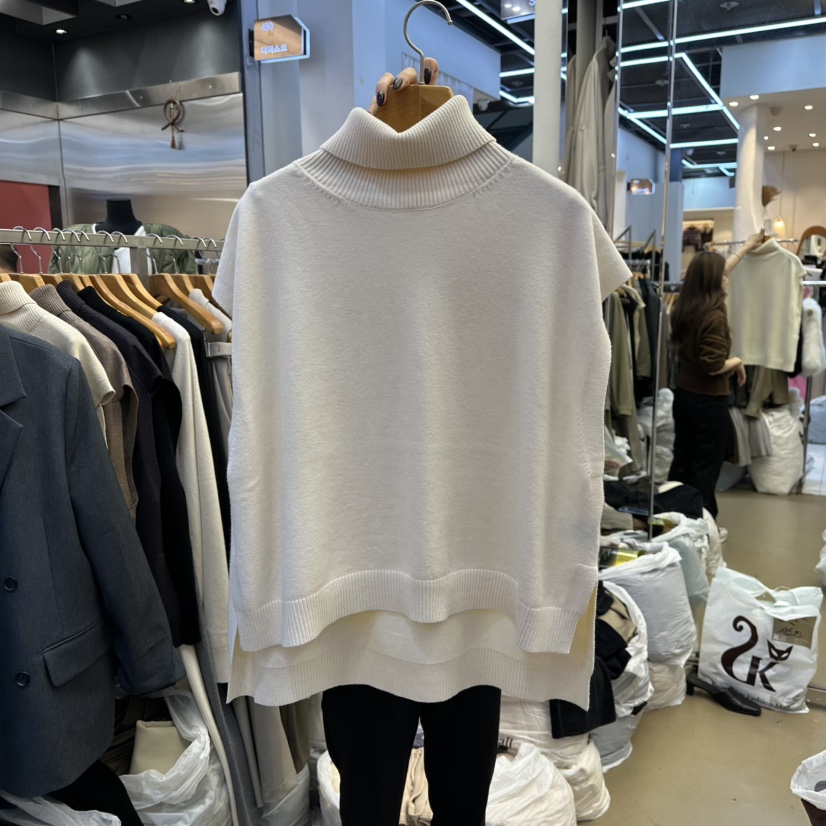 SANS東大門㊣代購女裝新品職業時尚人氣真品推薦熱賣25秋冬馬甲SANS馬甲圖色1