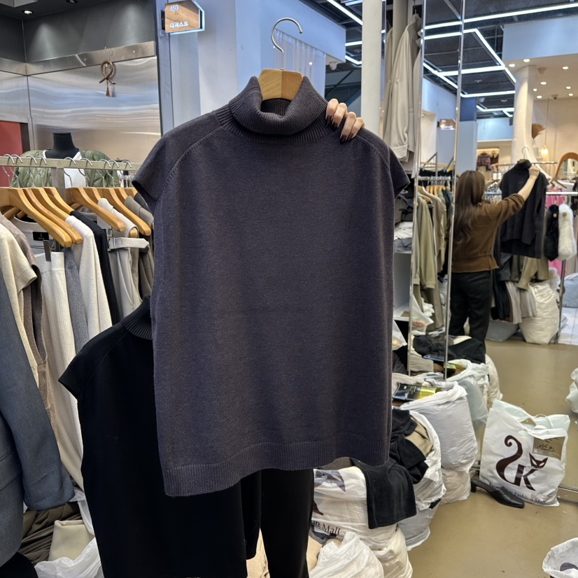 SANS東大門㊣代購女裝新品職業時尚人氣真品推薦熱賣25秋冬馬甲SANS馬甲圖色4