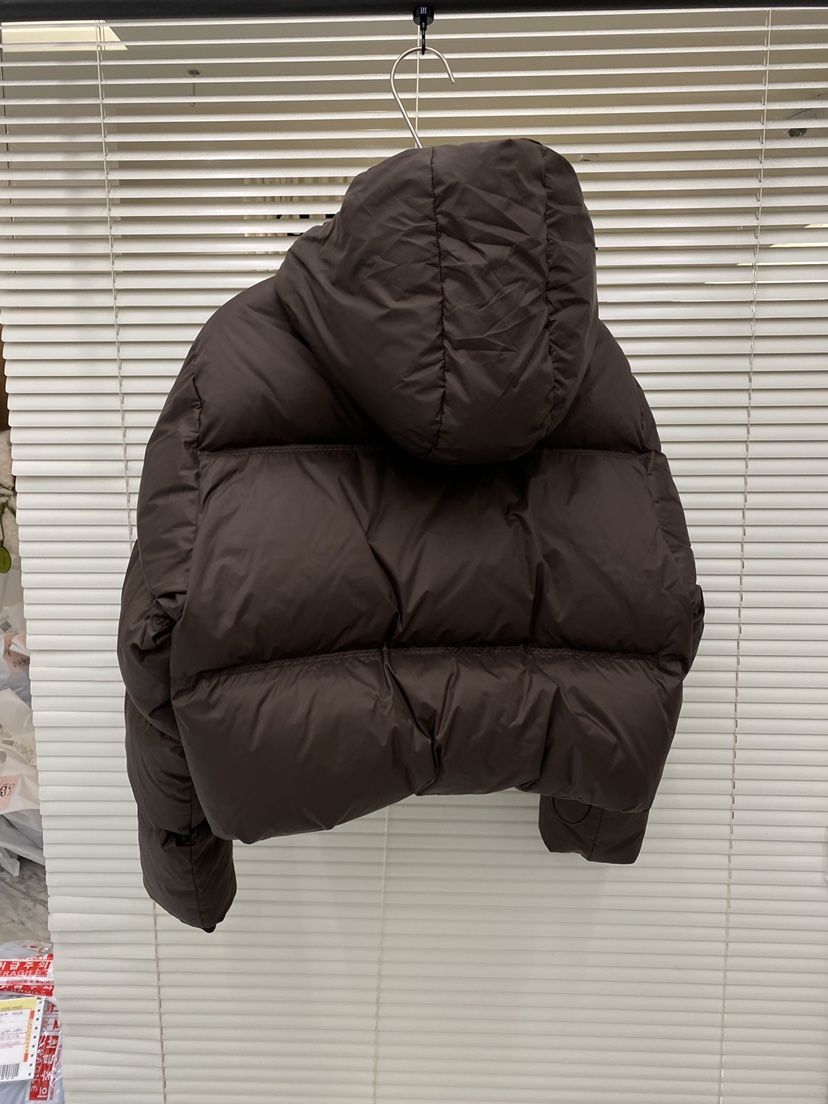 AND THE韓國代購㊣女裝新款推薦熱賣休閑時尚短款羽絨服短款AND THE短款羽絨服