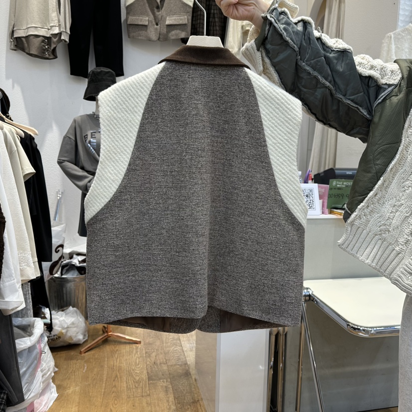 THE MOST-Q東大門㊣代購女士新品熱賣人氣真品時尚推薦馬甲THE MOST馬甲