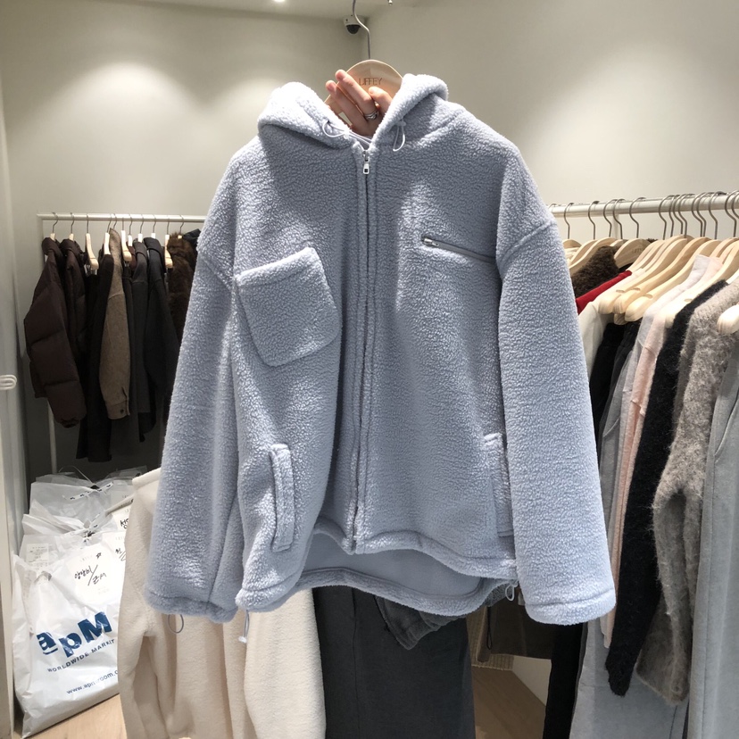 LIFFEY東大門㊣代購女士新品人氣熱賣時尚真品職業夾克抓絨LIFFEY夾克圖色2