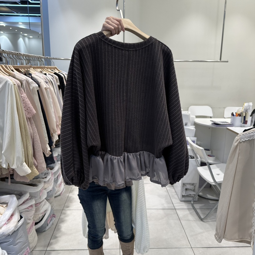 BLUE RIBBON韓國直郵㊣女士新品人氣職業時尚熱賣真品針織衫BLUE RIBBON針織衫