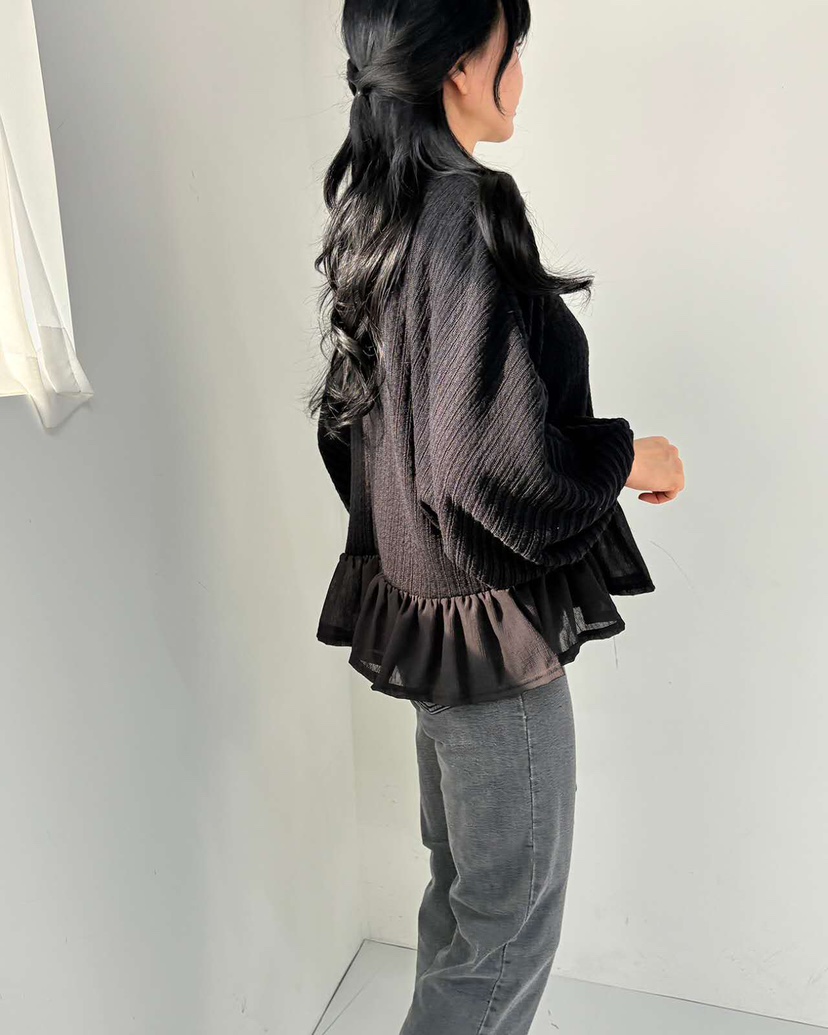 BLUE RIBBON韓國直郵㊣女士新品人氣職業時尚熱賣真品針織衫BLUE RIBBON針織衫