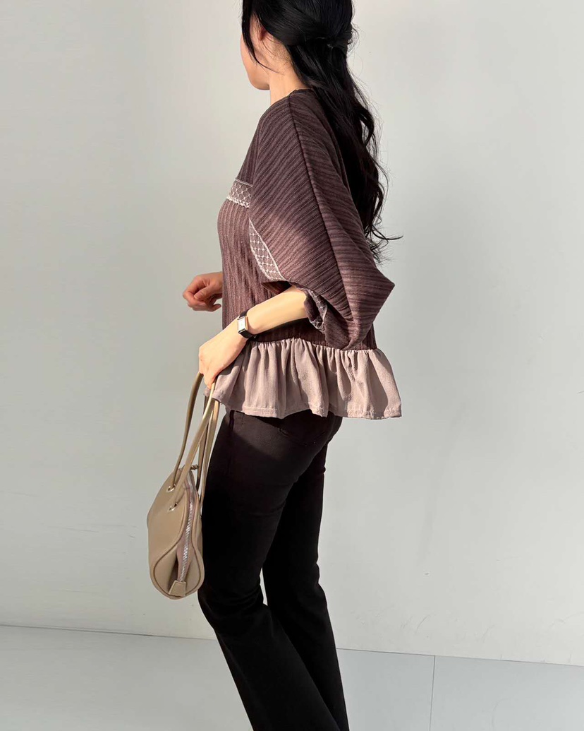 BLUE RIBBON韓國直郵㊣女士新品人氣職業時尚熱賣真品針織衫BLUE RIBBON針織衫