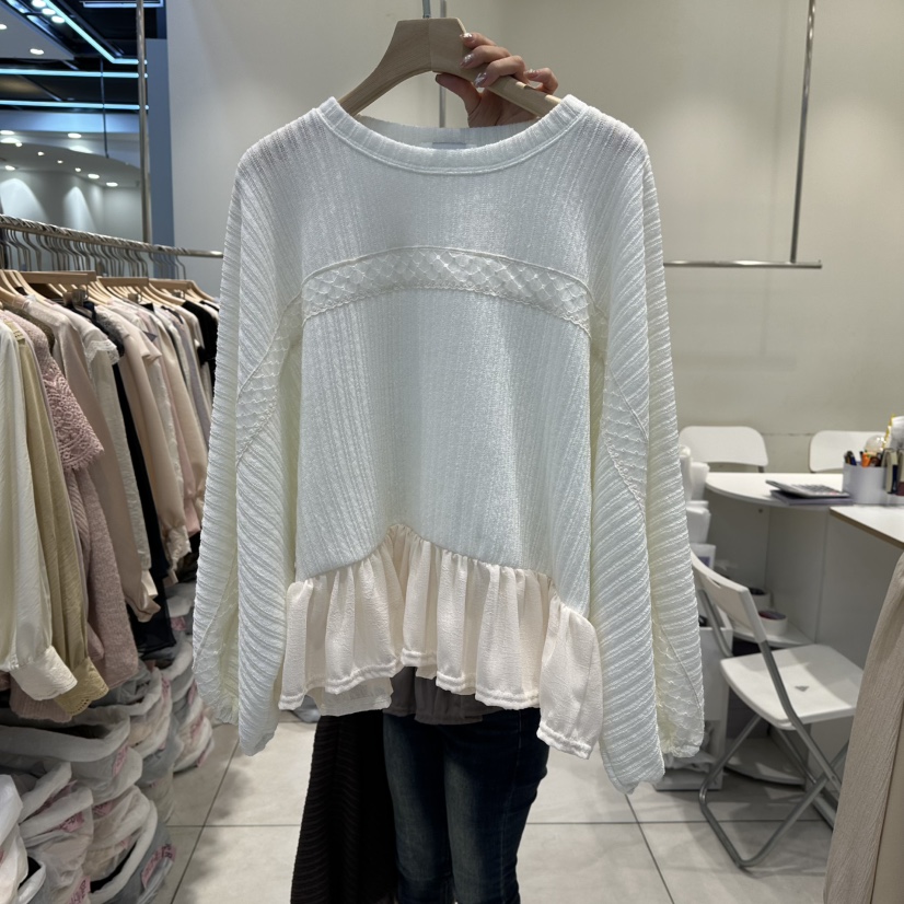 BLUE RIBBON韓國直郵㊣女士新品人氣職業時尚熱賣真品針織衫BLUE RIBBON針織衫圖色1