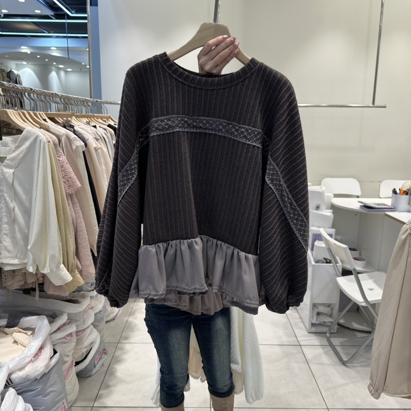 BLUE RIBBON韓國直郵㊣女士新品人氣職業時尚熱賣真品針織衫BLUE RIBBON針織衫圖色2