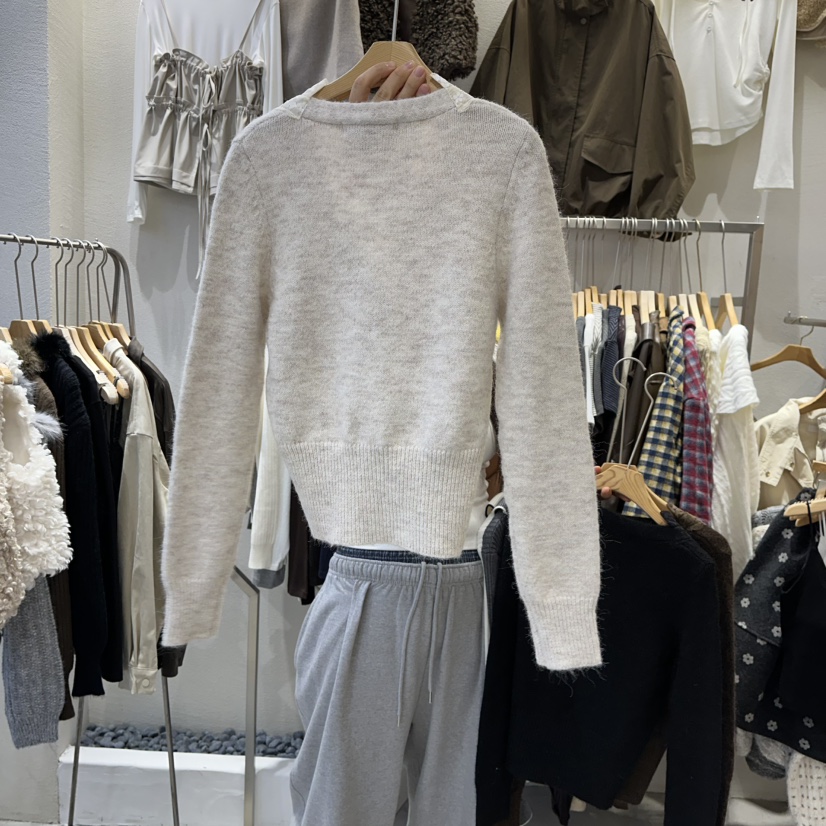 HIPTIQUE韓國代購㊣女士新款真品推薦25秋冬時尚職業針織衫HIPTIQUE針織衫