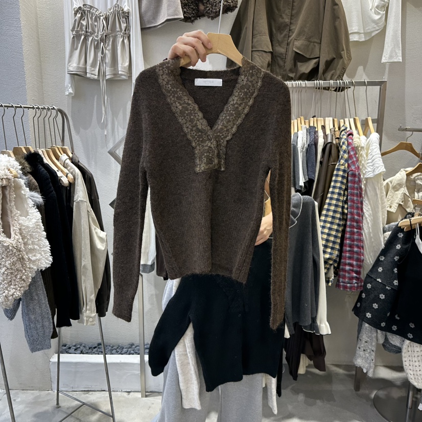 HIPTIQUE韓國代購㊣女士新款真品推薦25秋冬時尚職業針織衫HIPTIQUE針織衫圖色2