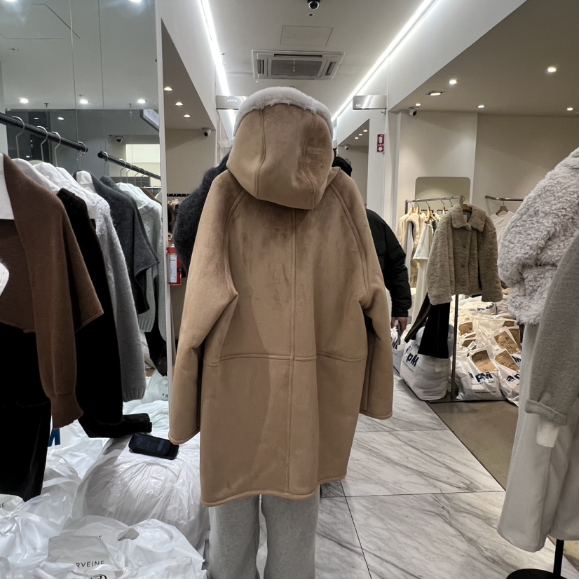 VERVEINE東大門㊣代購女士新品職業人氣推薦中長款大衣羊毛VERVEINE中長款大衣