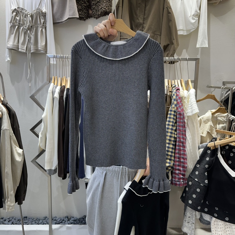 HIPTIQUE東大門㊣代購女裝新款休閑熱賣職業推薦25秋冬針織衫HIPTIQUE針織衫圖色3