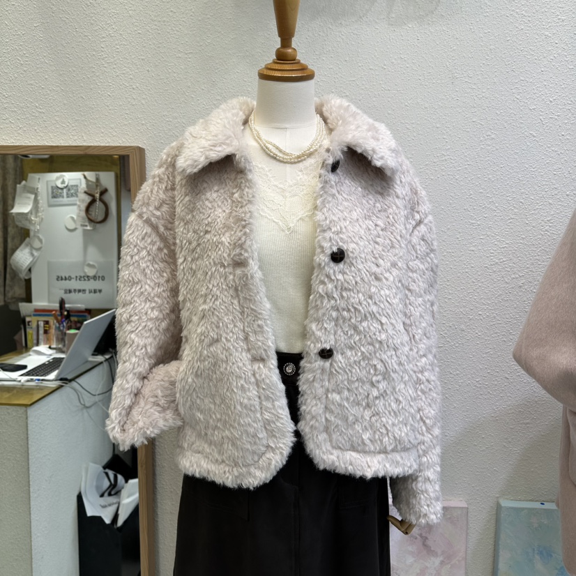 SYMPHONY韓國代購㊣女裝新款時尚職業人氣推薦25秋冬休閑夾克SYMPHONY夾克圖色1