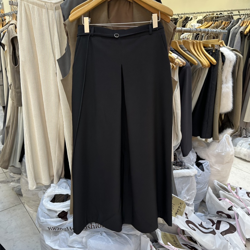 SANS東大門㊣直郵女裝新款真品25秋冬人氣休閑時尚熱賣長裙SANS長裙圖色3