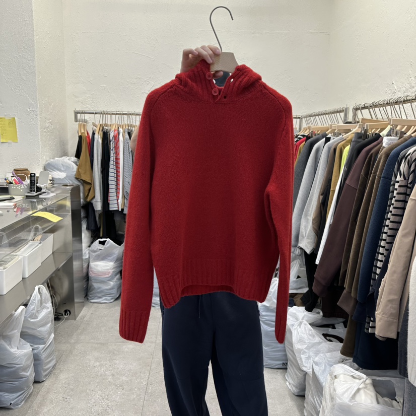 DA YLOG韓國代購㊣女士新品熱賣時尚真品針織衫連帽針織衫DA YLOG針織衫圖色3