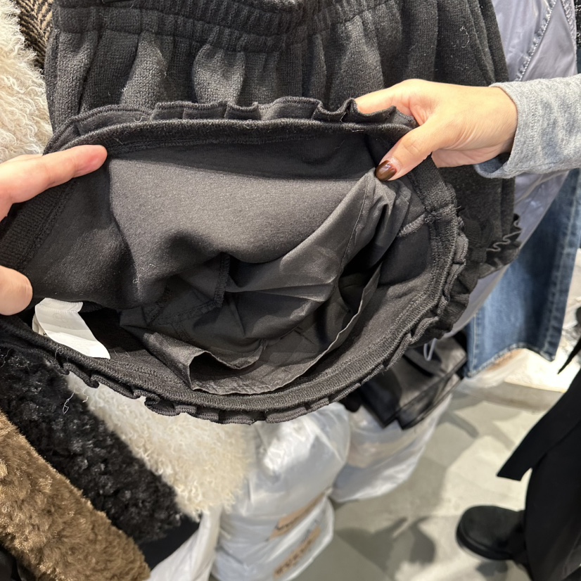 ULTRAORANGE東大門㊣直郵女裝新款真品職業時尚人氣短褲荷葉邊GILT/ULTRAORANGE短褲