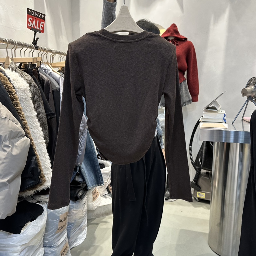 ULTRAORANGE韓國直郵㊣女裝新品真品人氣時尚熱賣休閑長袖T恤GILT/ULTRAORANGE長袖T恤