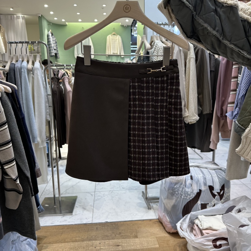 THE MOST-Q韓國直郵㊣女裝新品真品時尚推薦熱賣25秋冬裙褲THE MOST裙褲圖色2