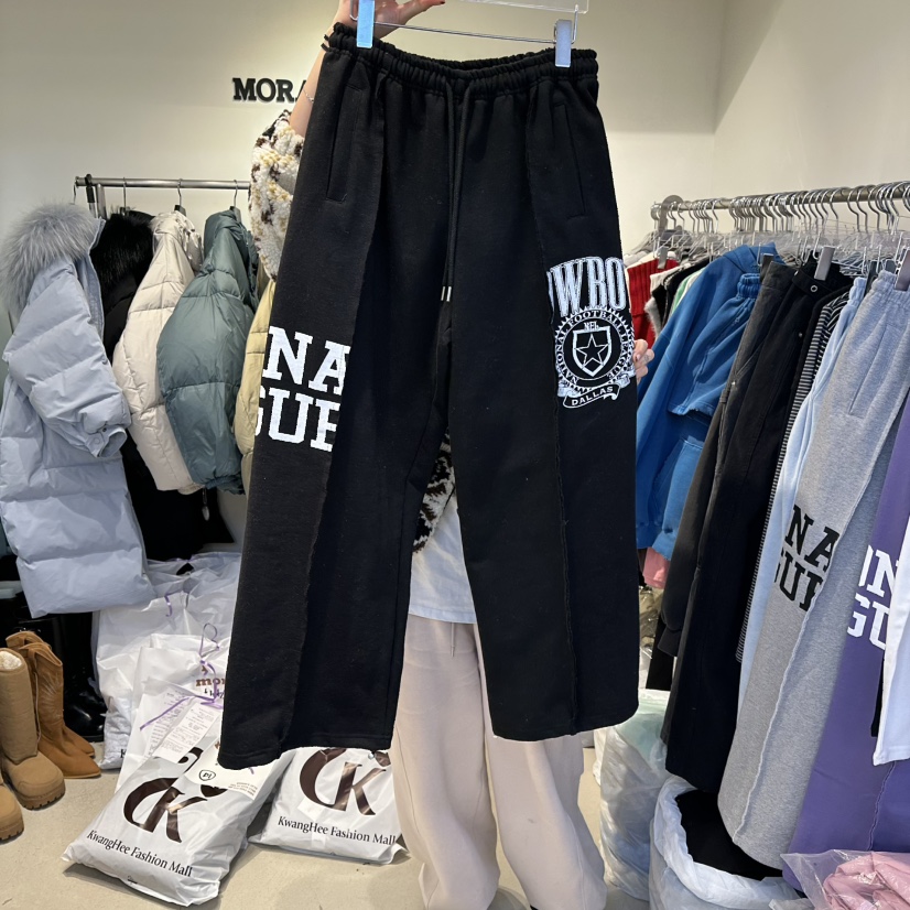 MORAN東大門㊣代購女裝新款休閑人氣推薦25秋冬職業時尚休閑褲MORAN/MOSCO休閑褲圖色3