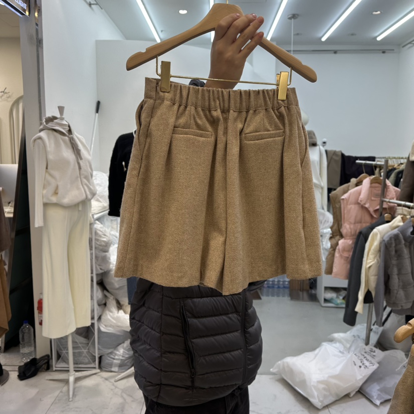 SYMPHONY東大門㊣直郵女士新款真品推薦休閑職業人氣短褲羊毛SYMPHONY短褲