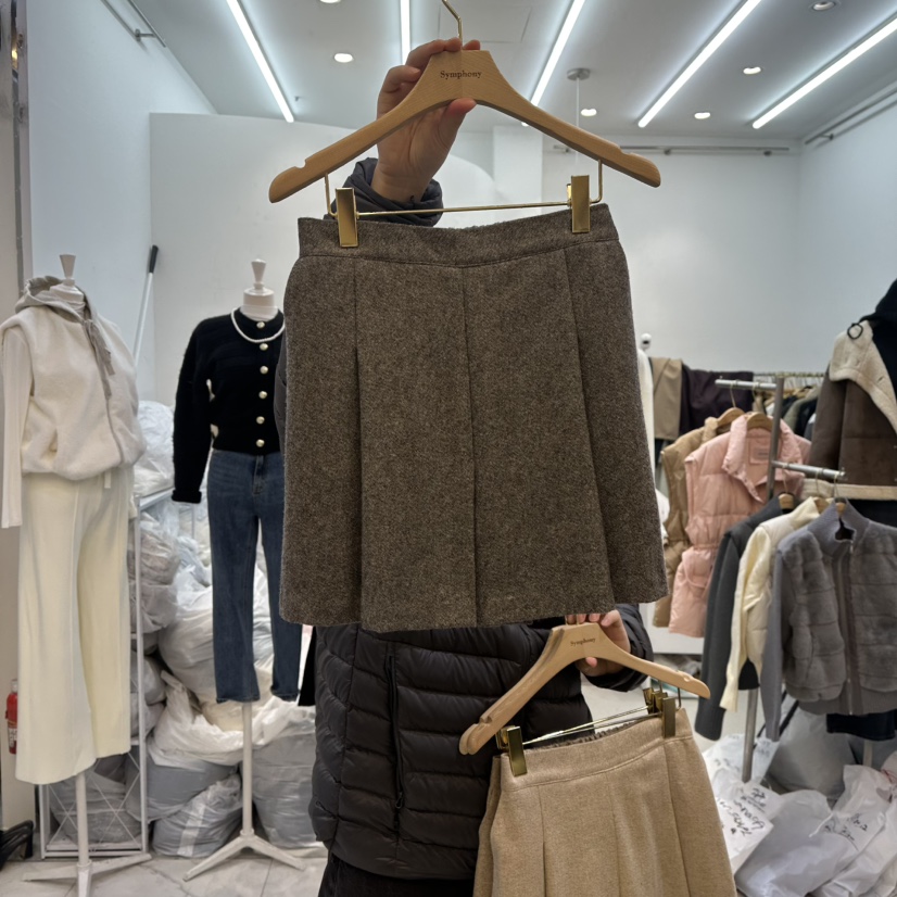 SYMPHONY東大門㊣直郵女士新款真品推薦休閑職業人氣短褲羊毛SYMPHONY短褲圖色2