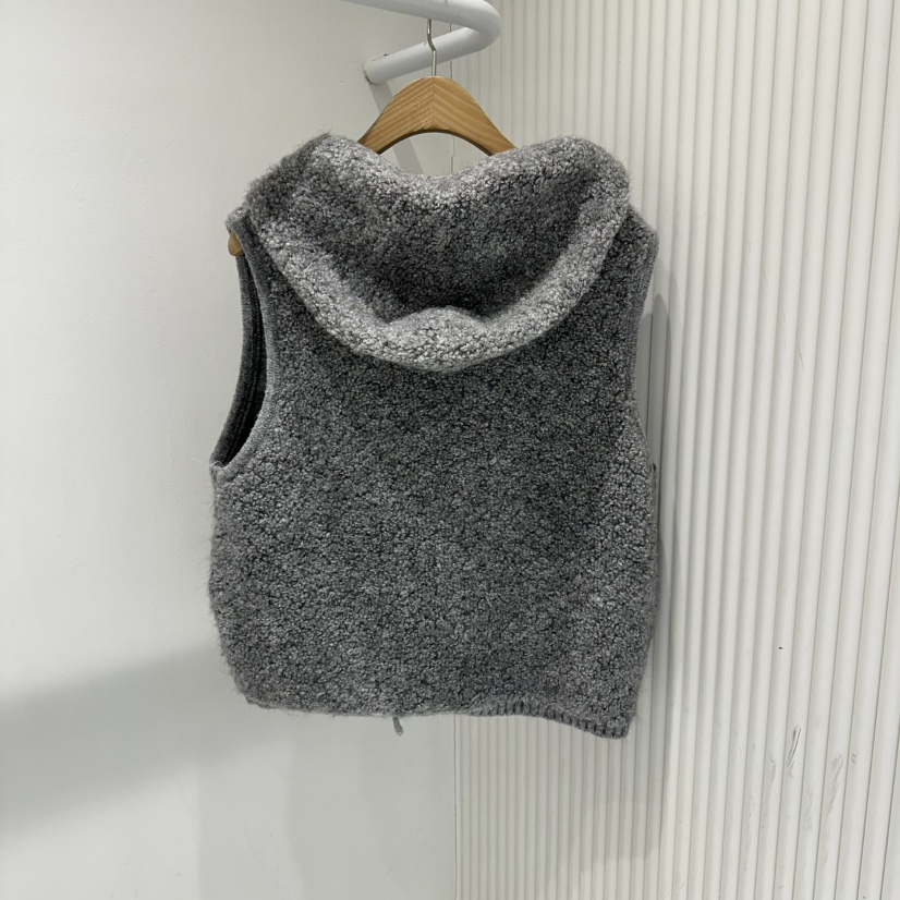 COCO HOLIC東大門㊣實拍女士新品人氣時尚熱賣25秋冬馬甲抓絨COCO HOLIC馬甲