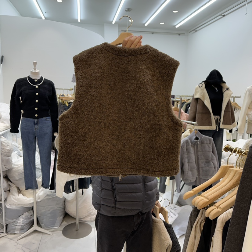 SYMPHONY東大門㊣實拍女士新款推薦真品時尚人氣25秋冬馬甲拉鏈SYMPHONY馬甲