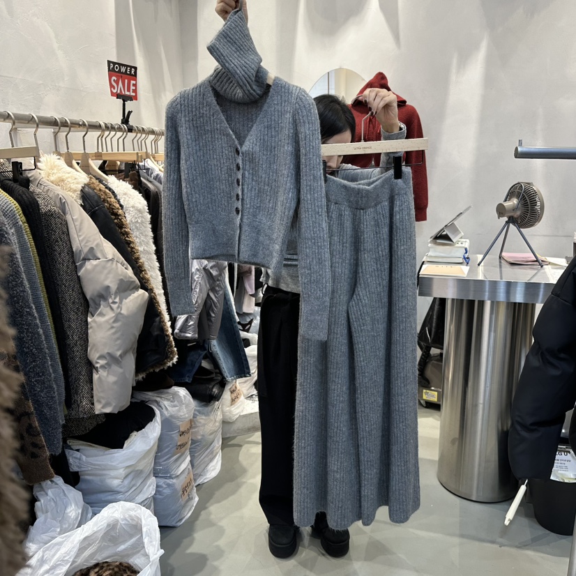 ULTRAORANGE韓國直郵㊣女裝新款人氣時尚25秋冬套裝兩件套套裝GILT/ULTRAORANGE套裝圖色2