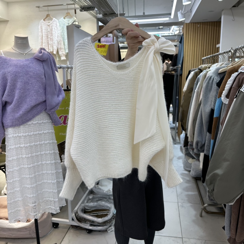 LULULALLA東大門㊣代購女裝新款熱賣推薦時尚25秋冬休閑針織衫LULULALLA針織衫圖色2