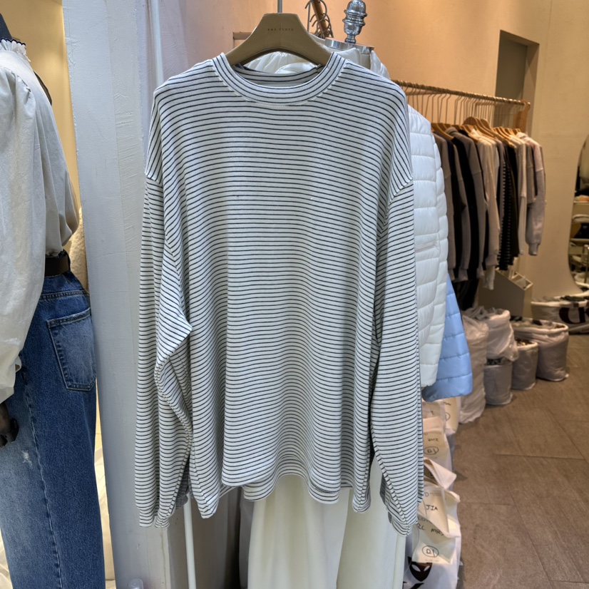 AND FLOYD東大門㊣直郵女士新款人氣真品25秋冬熱賣長袖T恤stunning and Floyd長袖T恤圖色1