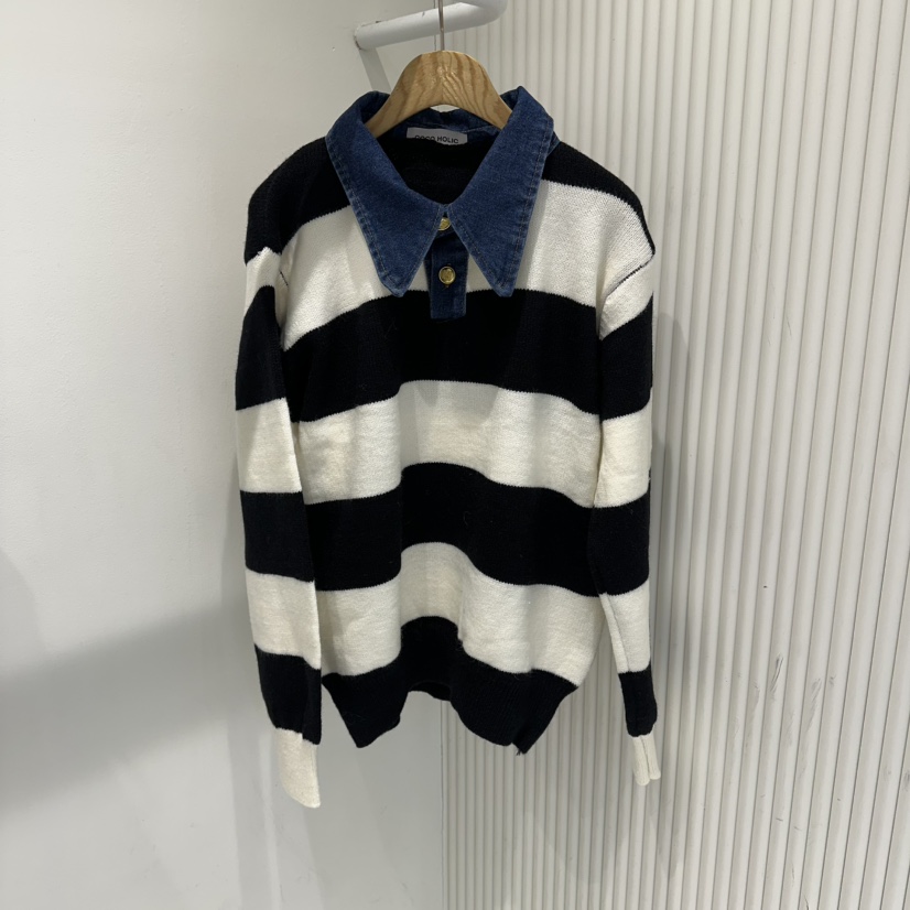 COCO HOLIC東大門㊣直郵女士新款時尚推薦休閑職業25秋冬針織衫COCO HOLIC針織衫圖色2