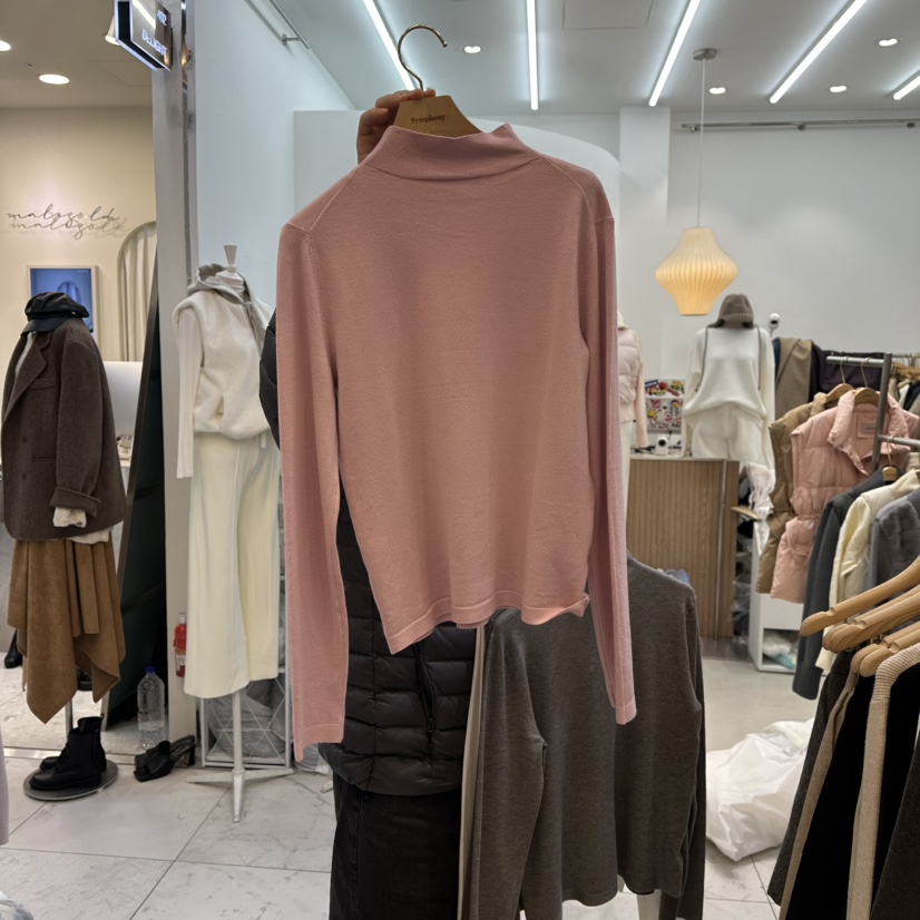 SYMPHONY韓國代購㊣女士新款人氣熱賣休閑25秋冬長袖T恤抓絨棉質SYMPHONY長袖T恤圖色3