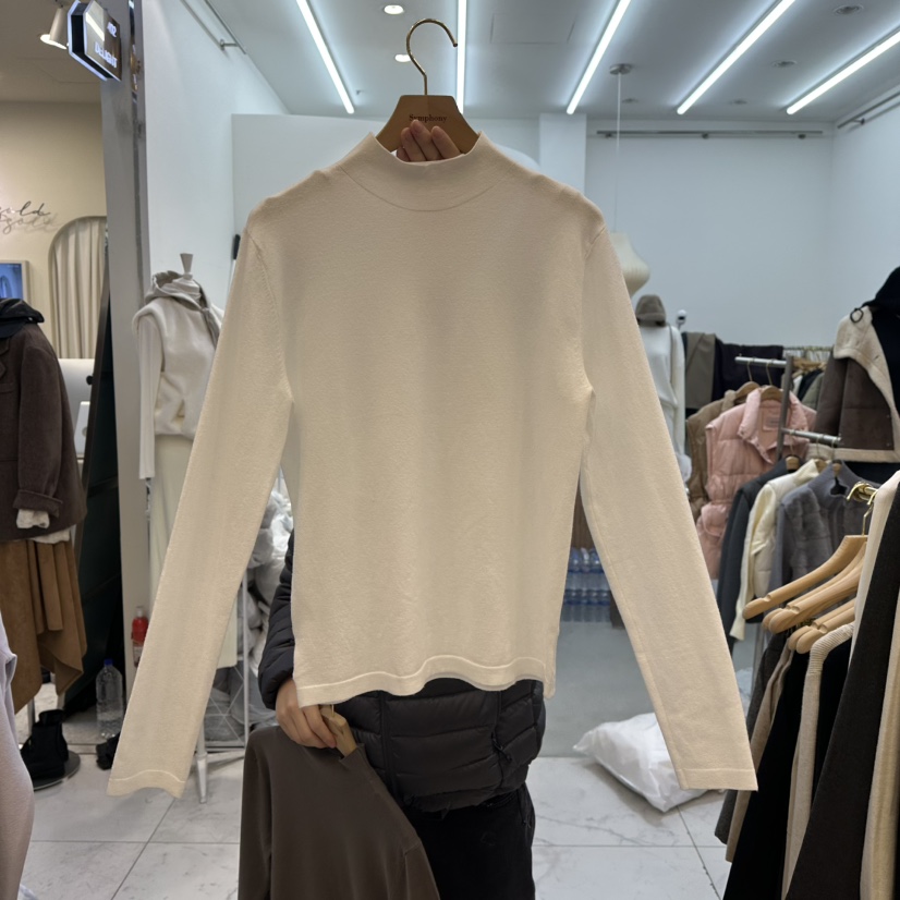 SYMPHONY韓國代購㊣女士新款人氣熱賣休閑25秋冬長袖T恤抓絨棉質SYMPHONY長袖T恤圖色7