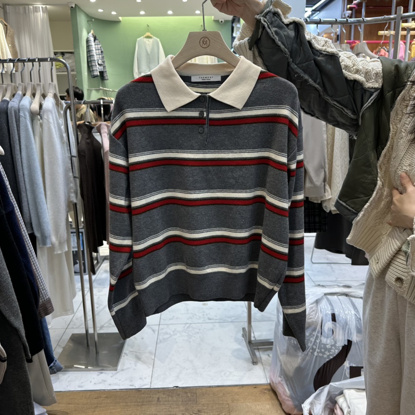 THE MOST-Q東大門㊣直郵女士新款人氣時尚25秋冬推薦針織衫THE MOST針織衫圖色3