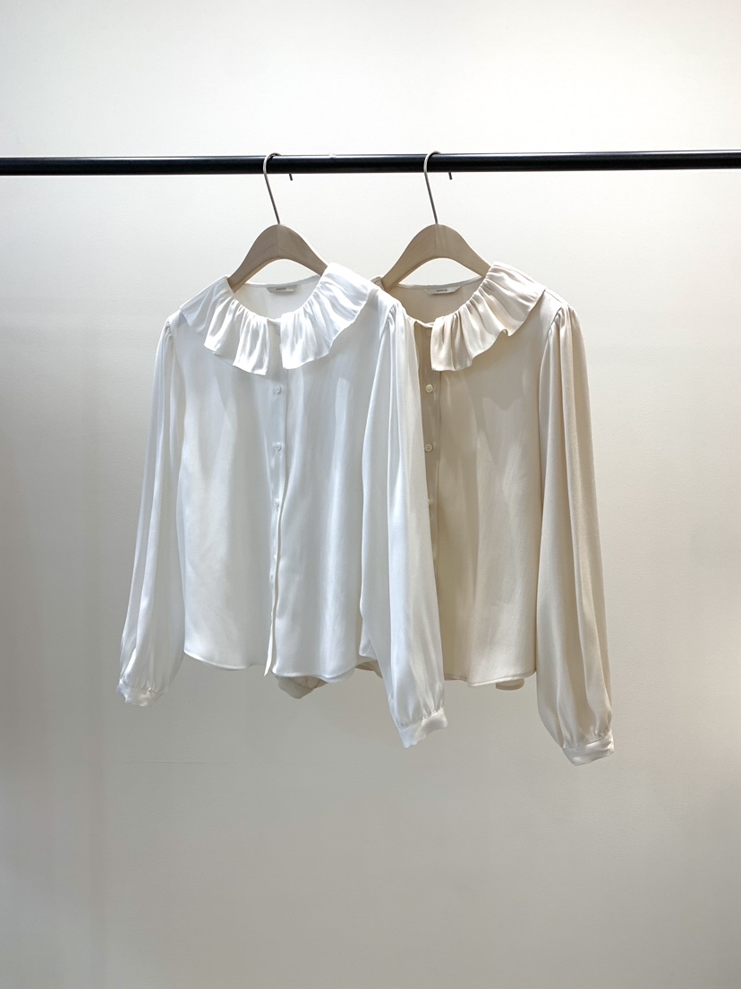 KNOCK東大門㊣實拍女士新款25秋冬推薦真品休閑熱賣襯衫蕾絲衫KNOCK襯衫/蕾絲衫