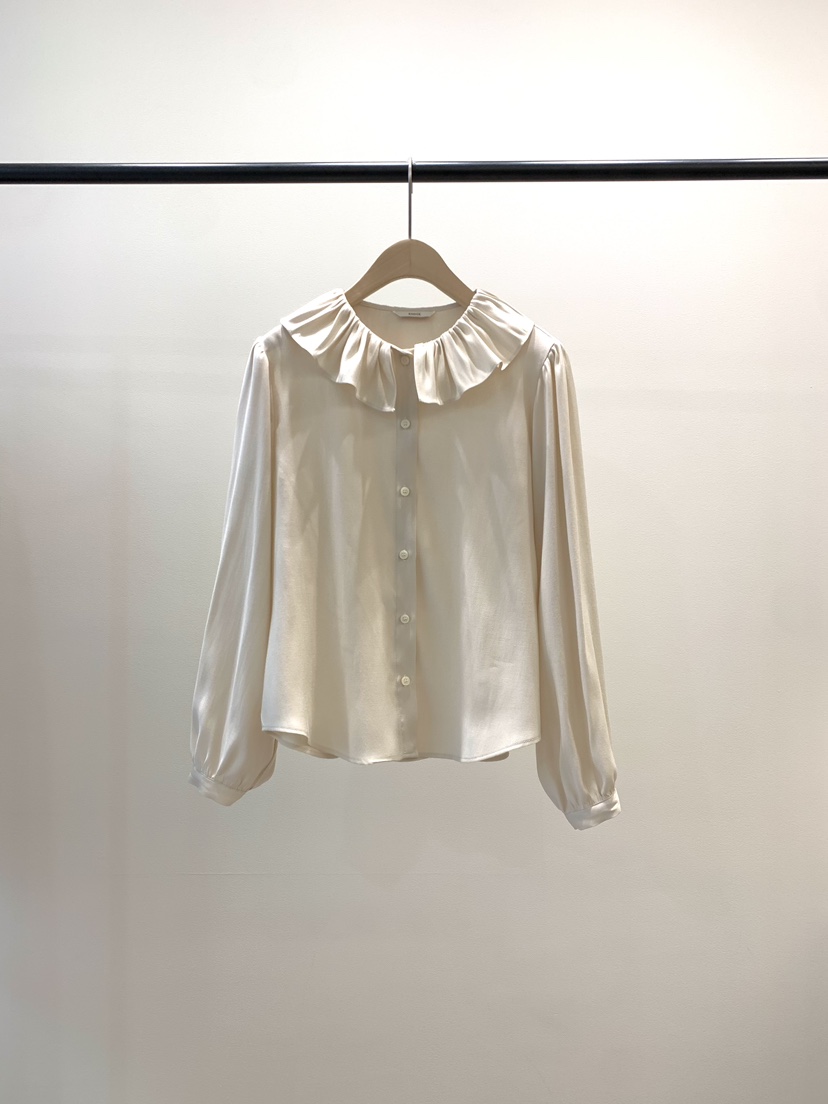 KNOCK東大門㊣實拍女士新款25秋冬推薦真品休閑熱賣襯衫蕾絲衫KNOCK襯衫/蕾絲衫圖色2