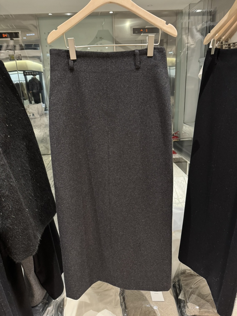 MONIQUE東大門㊣直郵女士新款時尚真品25秋冬半身裙中短裙羊毛MONIQUE半身裙/中短裙圖色1