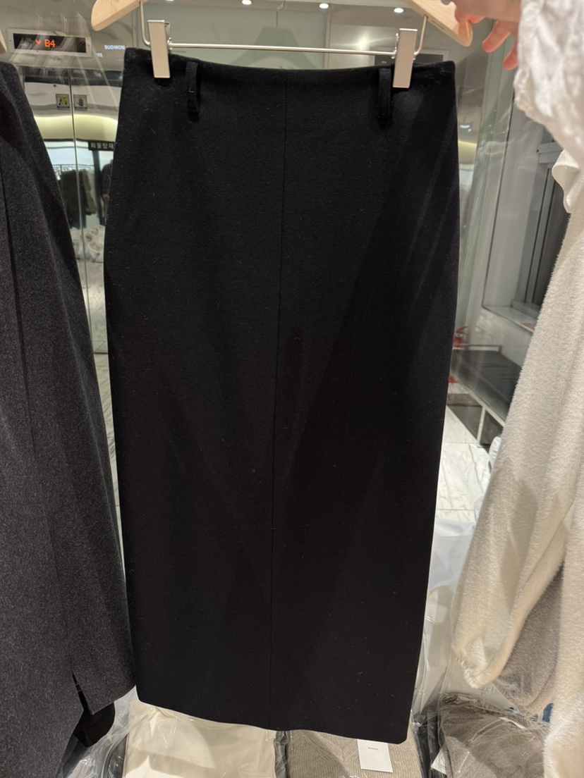 MONIQUE東大門㊣直郵女士新款時尚真品25秋冬半身裙中短裙羊毛MONIQUE半身裙/中短裙圖色2