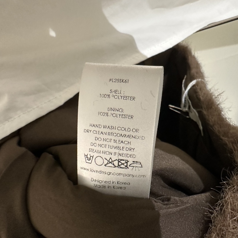 LOVE YOU SO MUCH/MORE THAN YESTERDAY東大門㊣直郵女士新品25秋冬短裙LYSM/MORE THAN YESTERDAY短裙