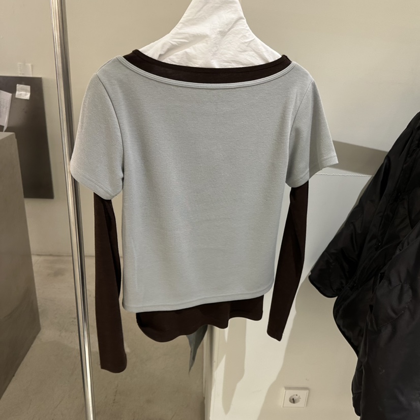 LOVE YOU SO MUCH/MORE THAN YESTERDAY東大門㊣代購女裝新款時尚長袖T恤LYSM/MORE THAN YESTERDAY長袖T恤