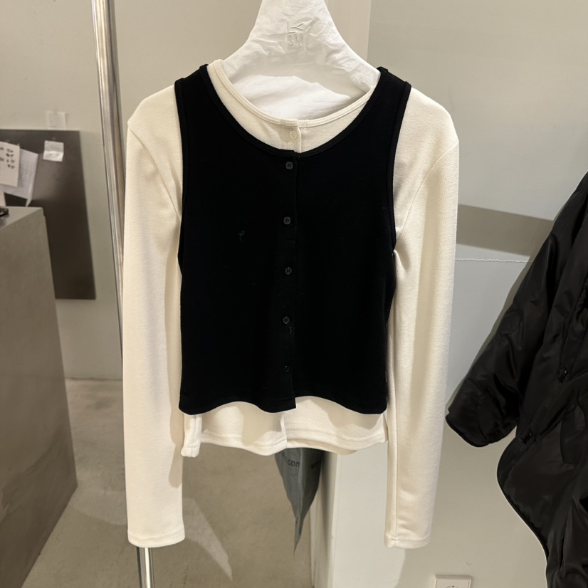 LOVE YOU SO MUCH/MORE THAN YESTERDAY東大門㊣代購女士新款休閑套裝兩件套套裝LYSM/MORE THAN YESTERDAY套裝圖色3