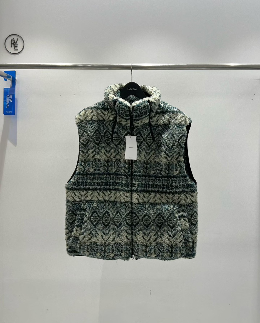 REVERE東大門㊣代購女士新品真品休閑25秋冬熱賣馬甲男女同款REVERE馬甲圖色2