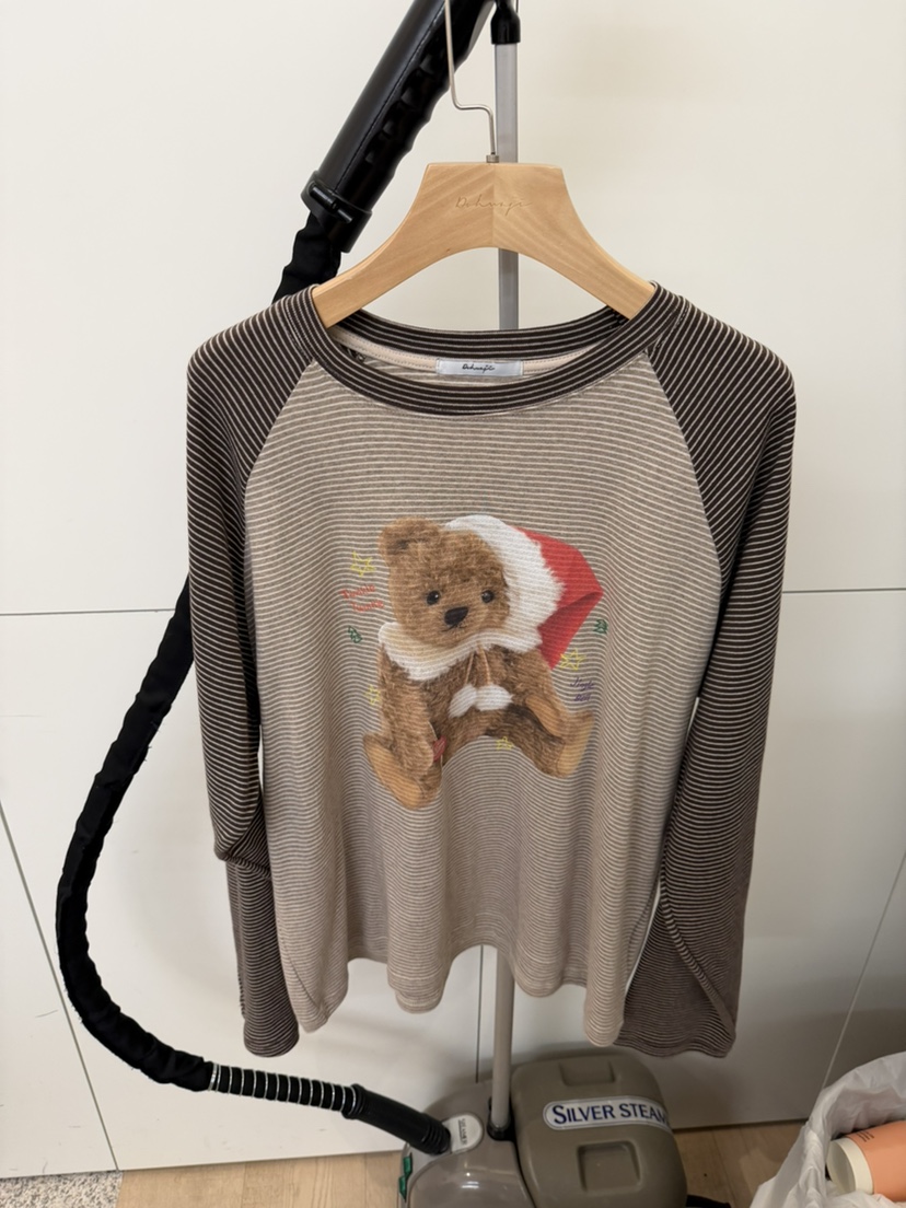 DOHWAJI韓國直郵㊣女裝新款25秋冬真品推薦時尚熱賣長袖T恤DOHWAJI長袖T恤圖色1